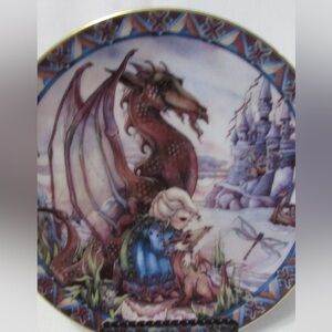 Jody Bergsma Vintage Collector Plate – The Birth of a Dream.